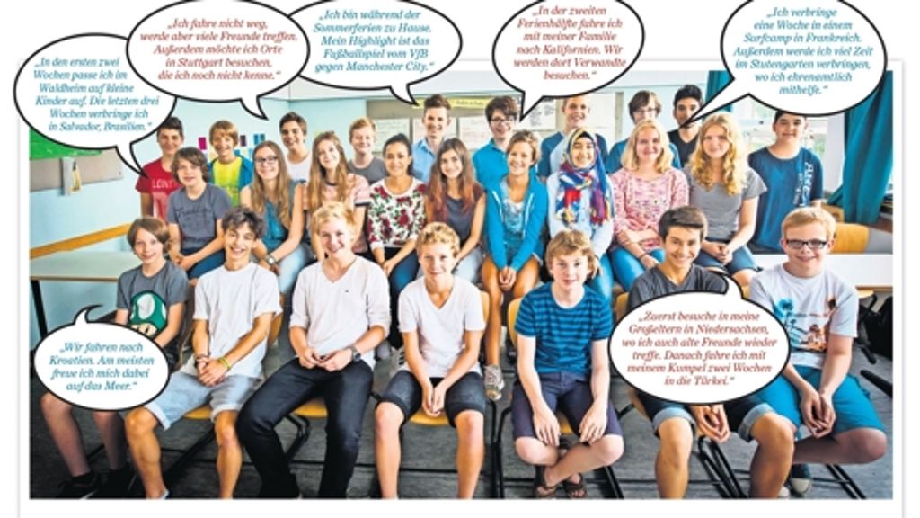 Ferienbeginn in Stuttgart: Der stressige Schulalltag hat große Pause