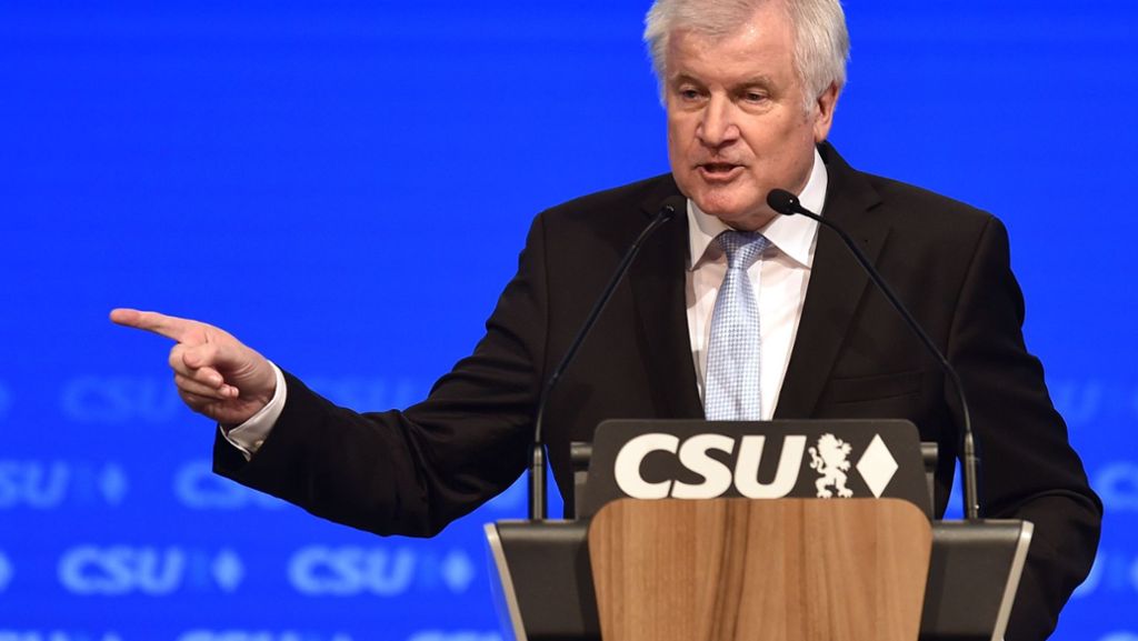 CSU-Parteitag in München: Horst Seehofer rechnet nicht mit Bruch der Koalition