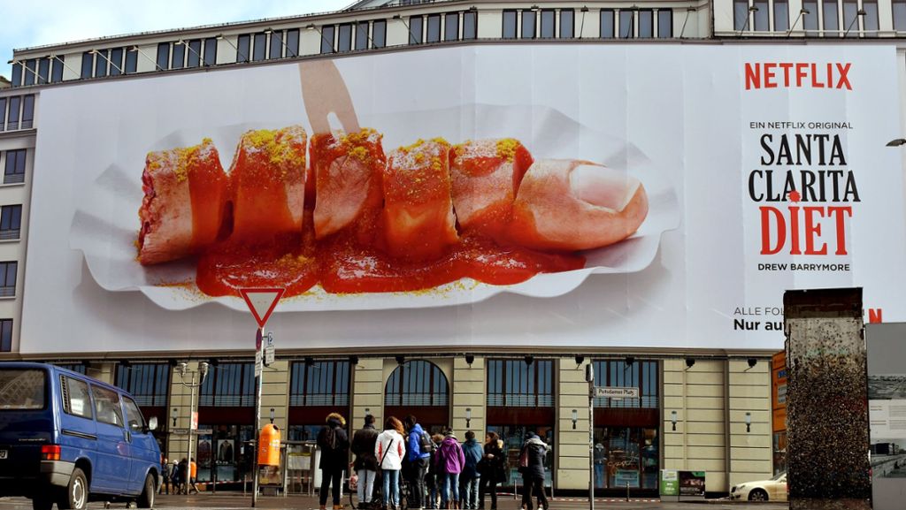Netflix-Serie „Santa Clarita Diet“: Plakate mit menschlicher Currywurst müssen abgehängt werden