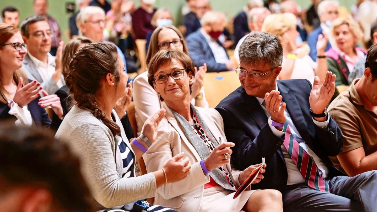 Sabine Kurtz gewinnt CDU-Duell: CDU schickt doch Vizepräsidentin ins Rennen