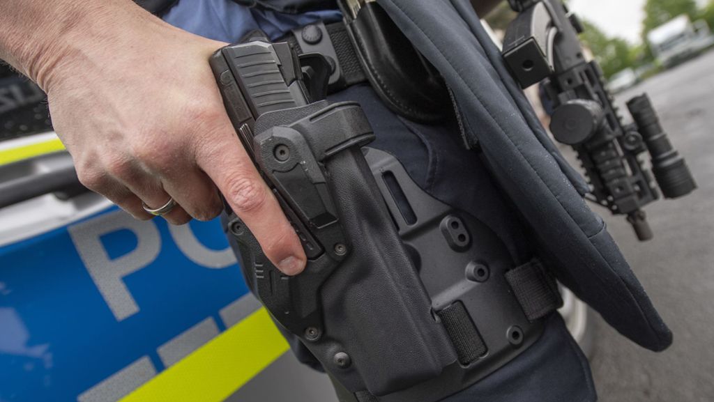 Baden-Württemberg: Polizei schießt im vergangenen Jahr 14-mal auf Menschen
