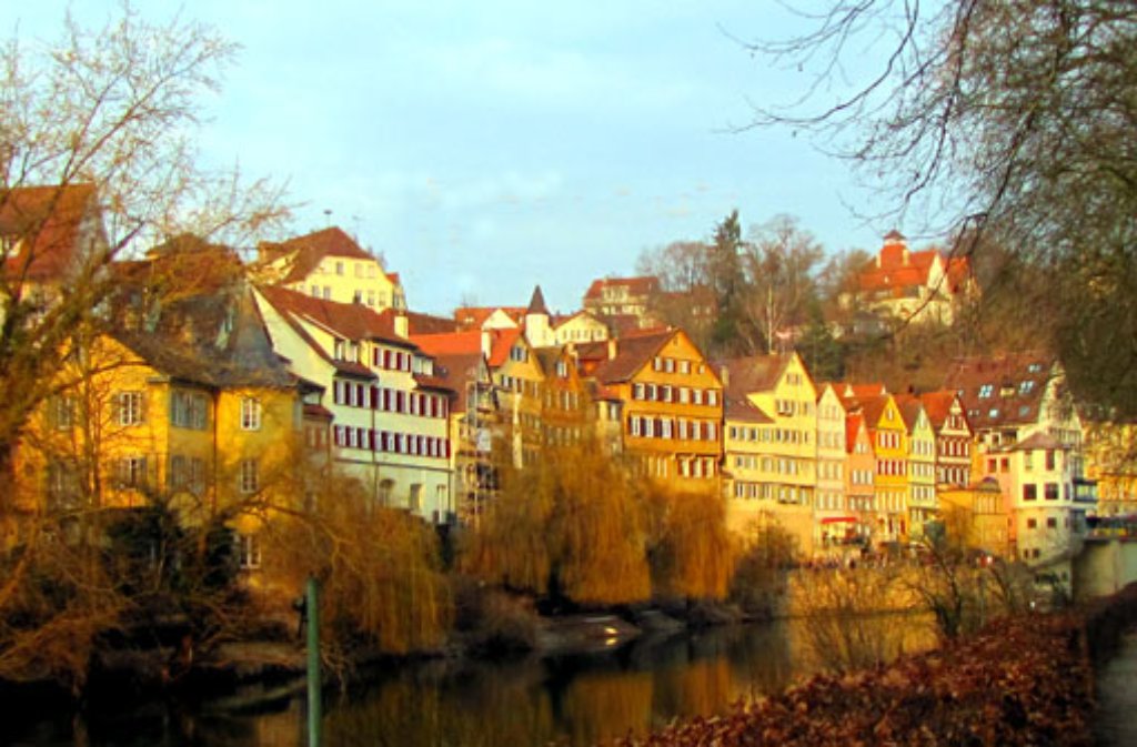 Die malerische Altstadt von Tübingen