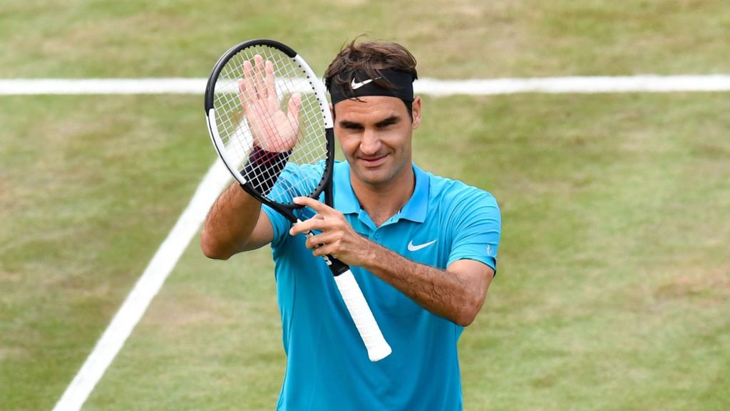 Mercedes-Cup in Stuttgart: Roger Federer steht im Halbfinale