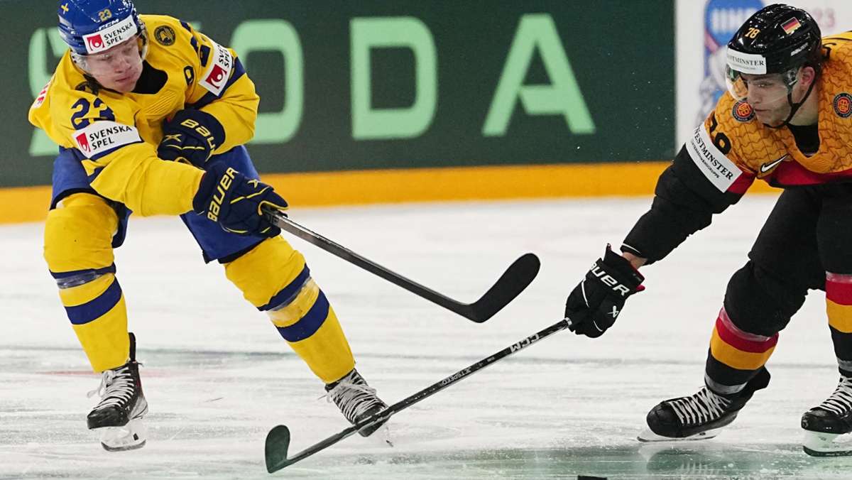 Eishockey: Deutschland verliert WM-Auftakt gegen Schweden
