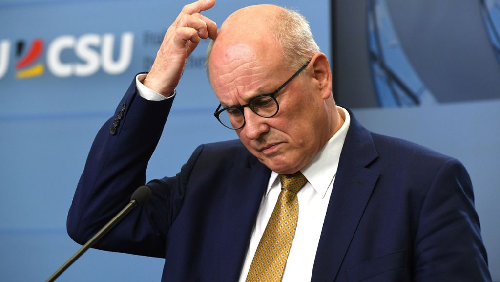 Stuttgarter Reaktionen auf die Abwahl Kauders: „Kein guter Tag für die CDU-Landesgruppe“