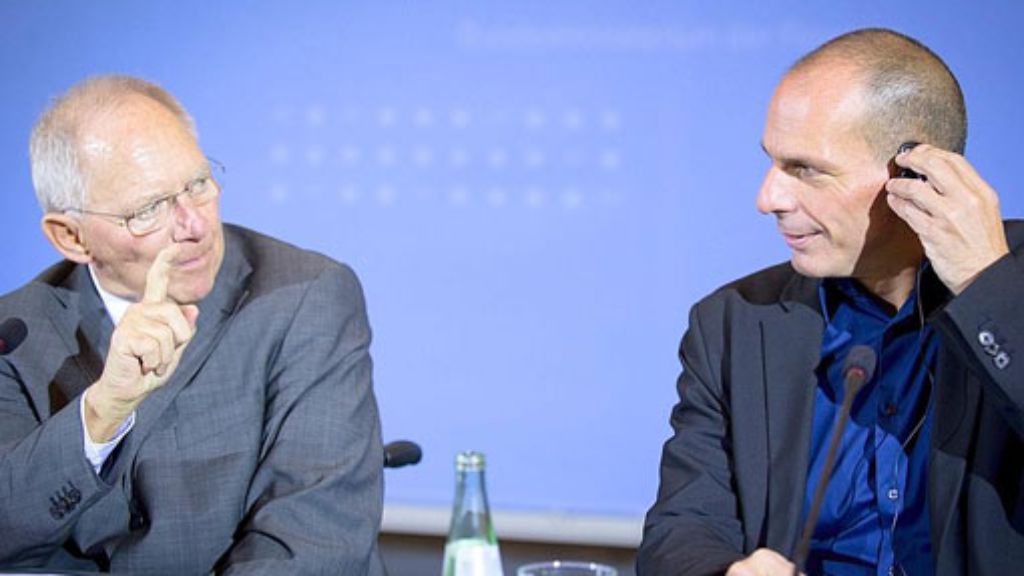 Griechenlands Euro-Krise: Varoufakis geht erneut Schäuble an