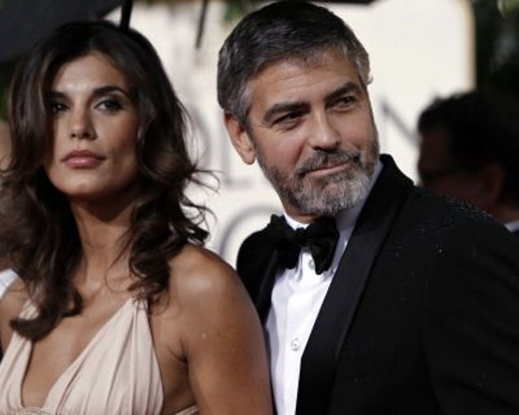 George Clooney mit seiner Elisabetta