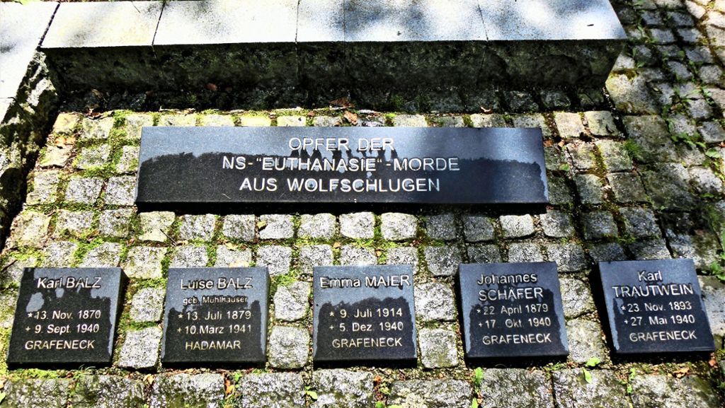 Gedenkinitiative in Nürtingen: Aus der Heilanstalt in den Tod geschickt