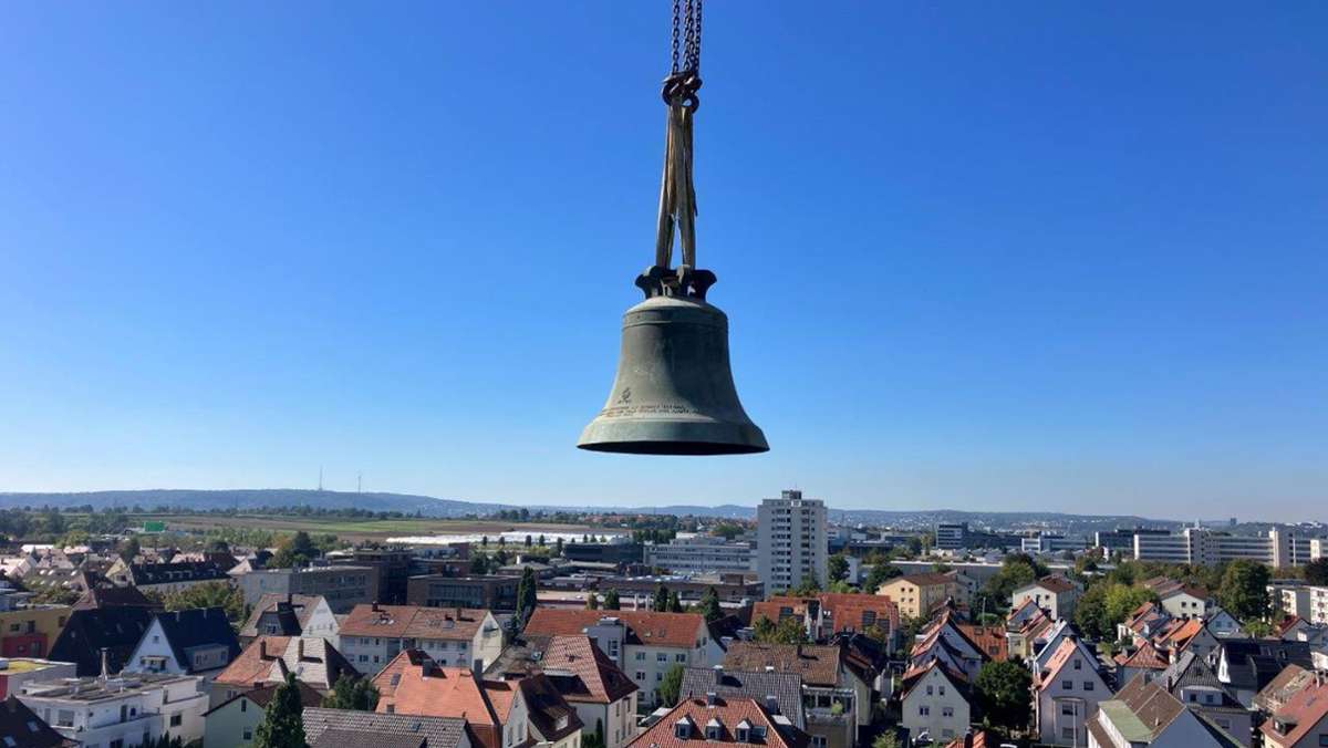 Ungewöhnliches Schauspiel im Rems-Murr-Kreis: Glocken schweben am Fellbacher Himmel