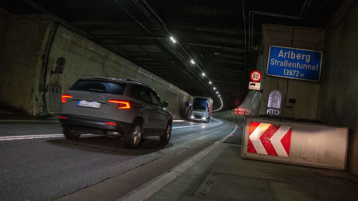 Sperrung für mehrere Monate: Arlbergtunnel in Österreich ab 15. April gesperrt
