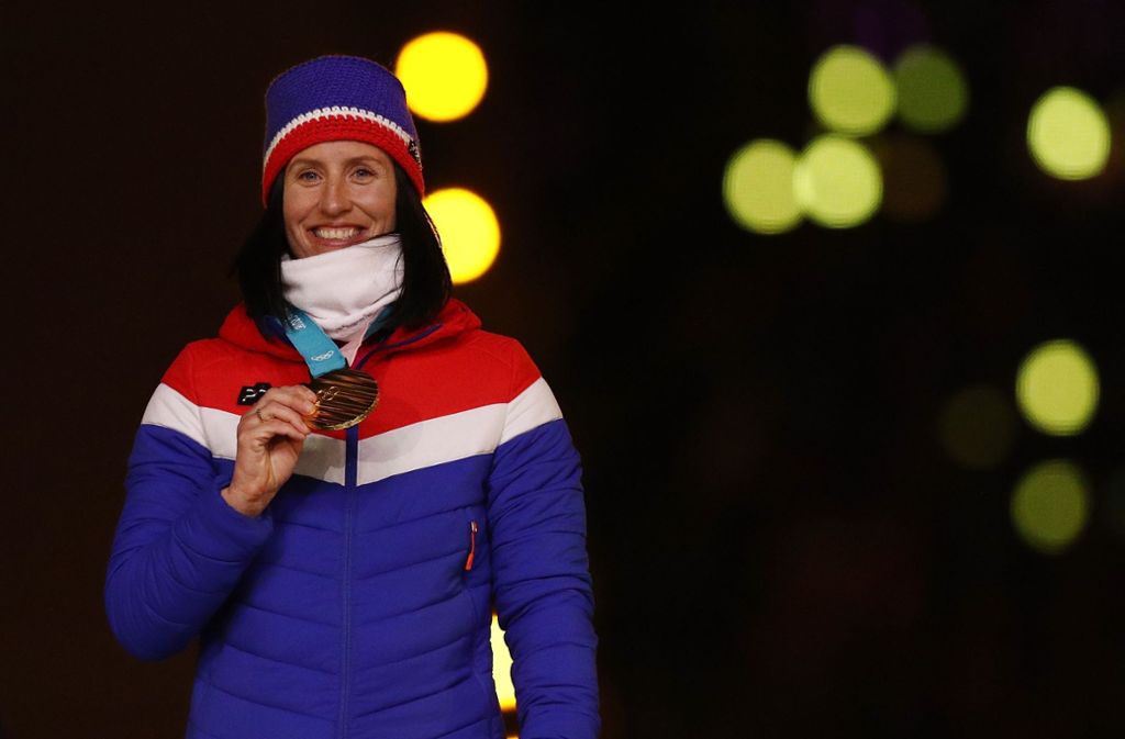 ...der Langstrecken-Läufer. Marit Björgen aus Norwegen krönte sich mit ihrer Goldmedaille über 30 Kilometer zur erfolgreichsten Sportlerin bei Olympischen Winterspielen.