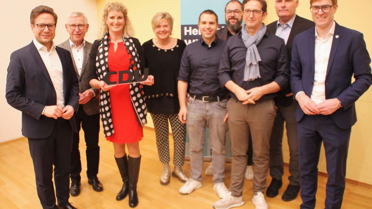 Marbach: CDU-Kreistagskandidaten im Bottwartal nominiert