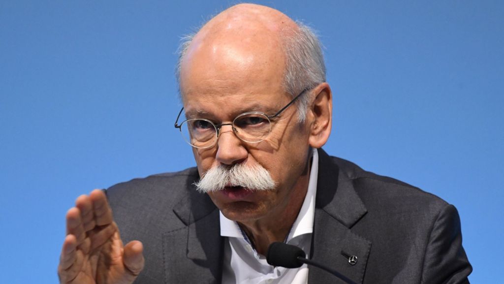 Geplante Fahrverbote in Stuttgart: Daimler-Chef: Fahrverbot ist ein Eigentor