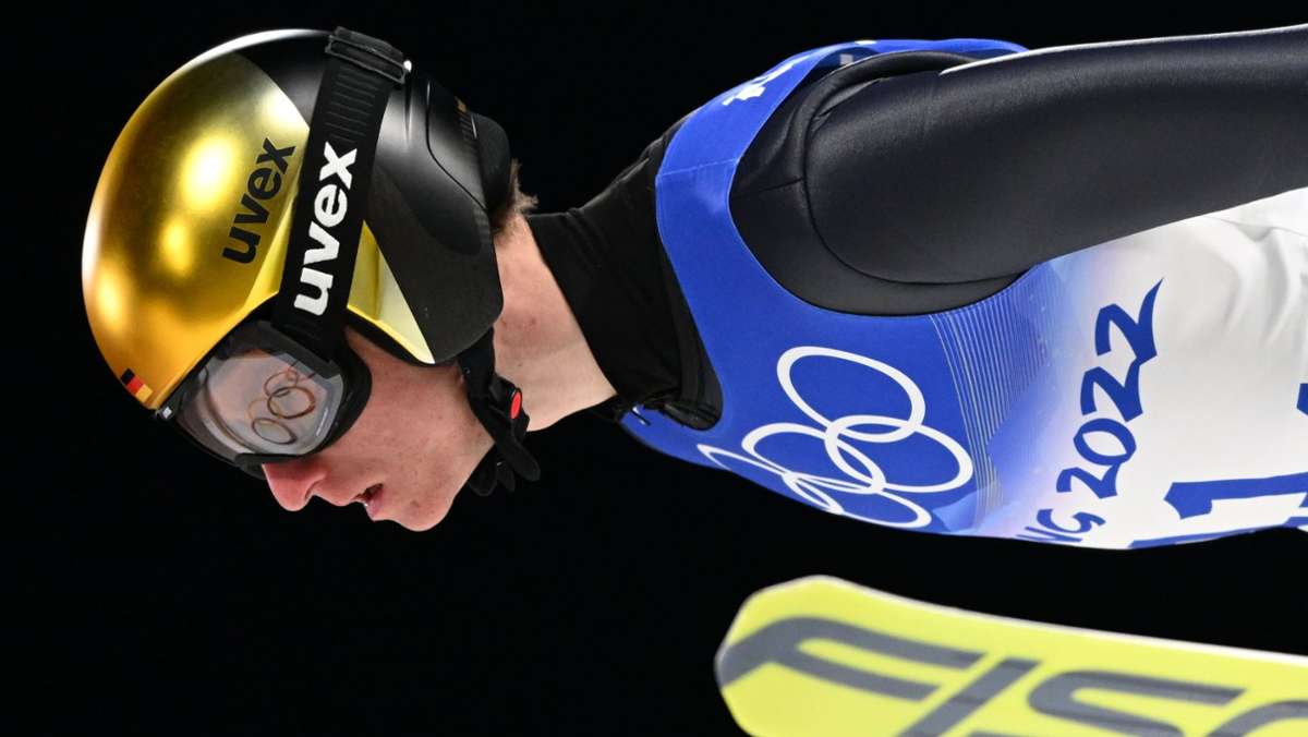 Skispringen bei Olympia 2022: Schummel-Vorwürfe gegen Karl  Geiger trüben die Stimmung