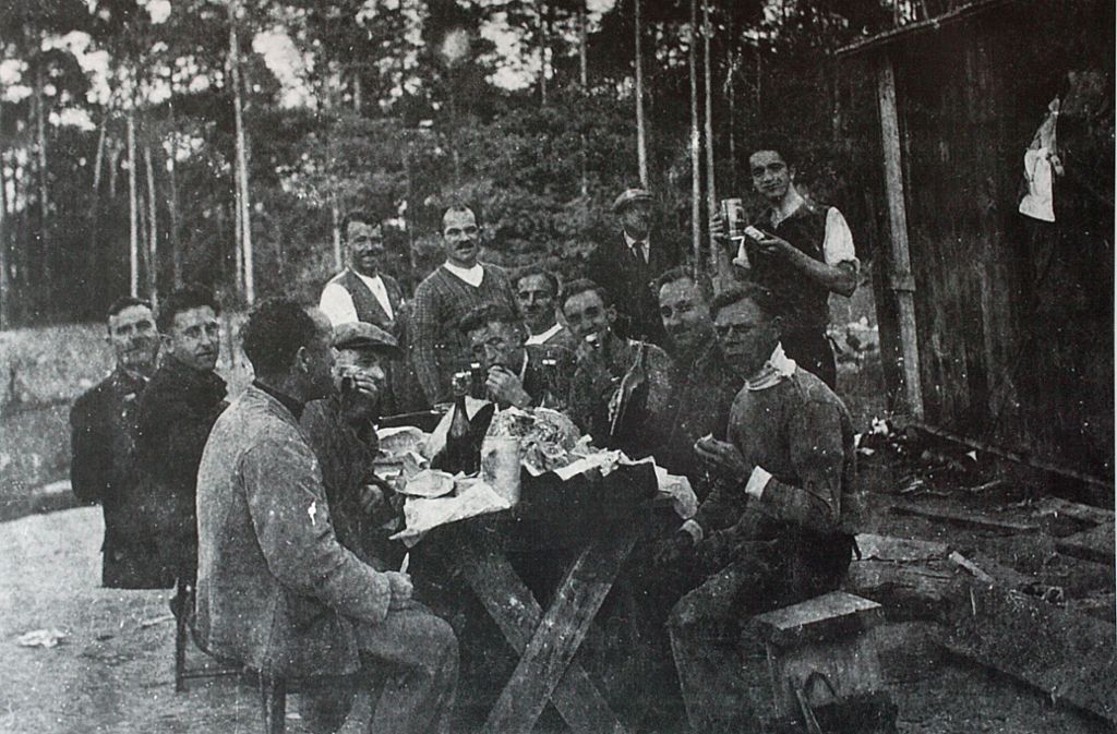 Die Gründer des Waldheims Raichberg im September 1931