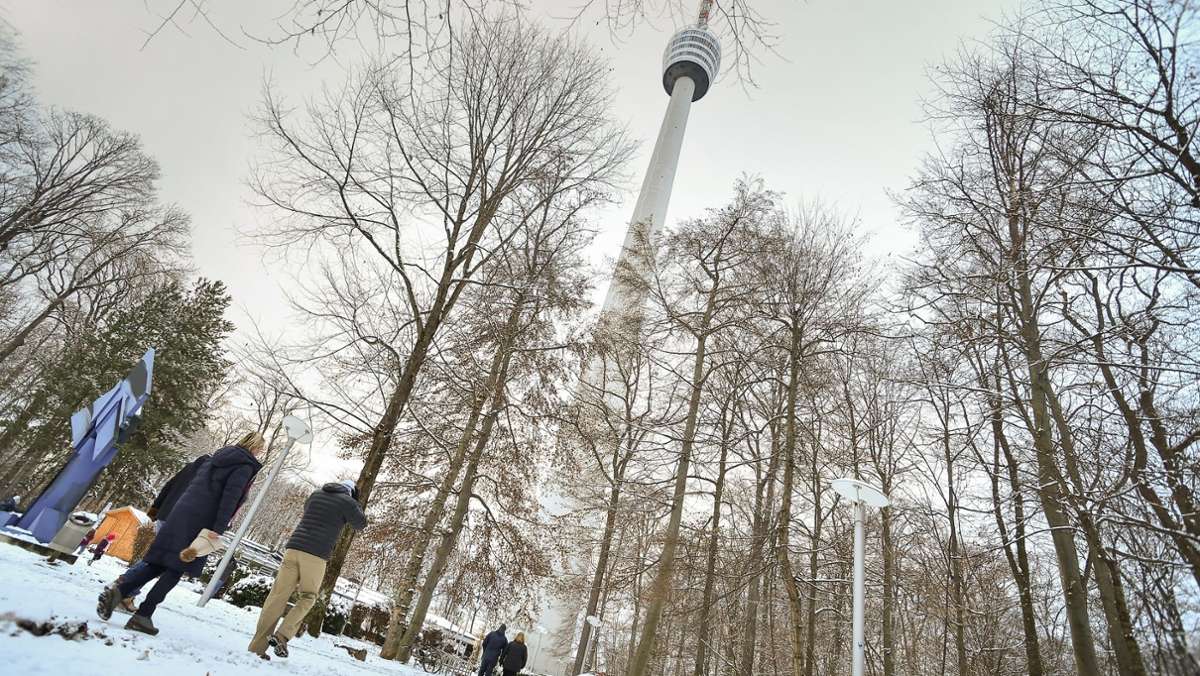 Winterwochenende und Corona: Viel los an  Stuttgarts schönsten Ecken