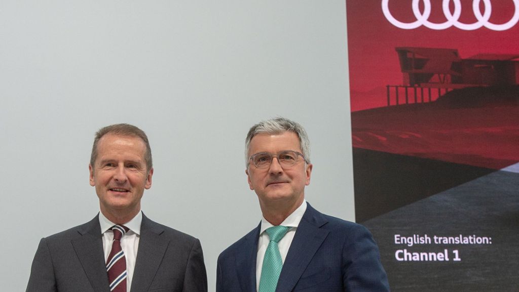 Audi-Hauptversammlung: Audi-Chef Stadler räumt Fehler bei Abgas-Software ein