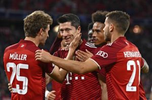 Nächstes Bayern-Torfest: Lewandowski trifft gegen Kiew wieder doppelt