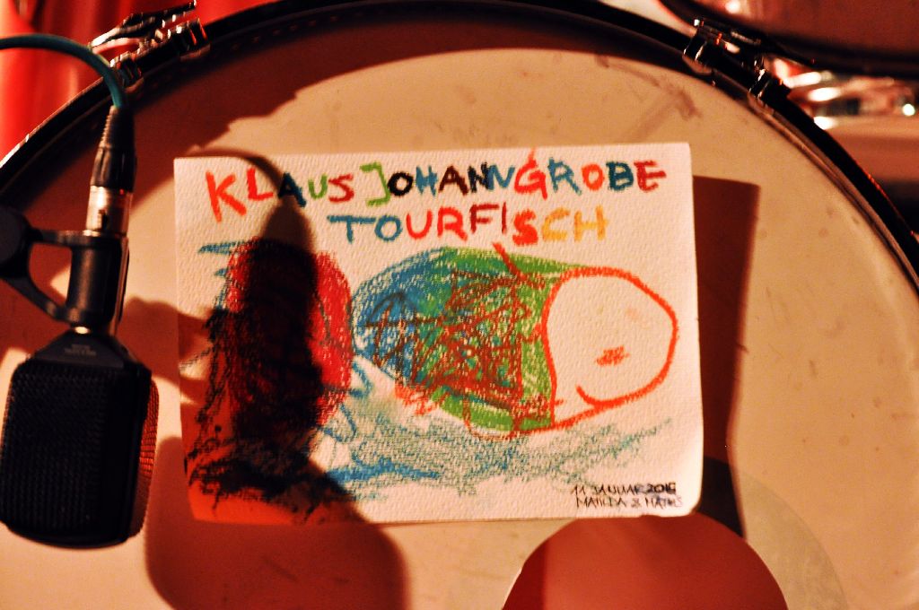 ... und der "Tourfisch" von Klaus Johann Grobe.