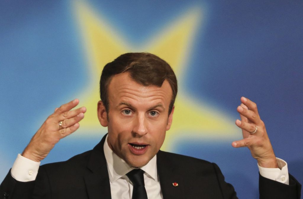 Emmanuel Macron hat mit seinen europapolitischen Ideen vorgelegt, nun muss sich die künftige Bundesregierung so schnell wie möglich dazu verhalten. Foto: AFP