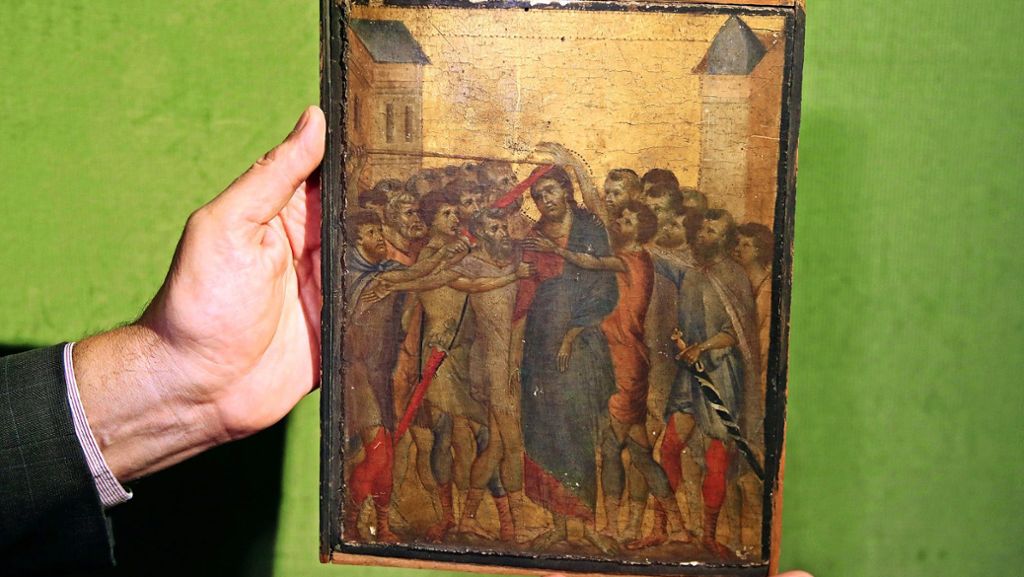 Sensationsfund bei Paris: Cimabue-Gemälde wäre fast auf dem Müll gelandet
