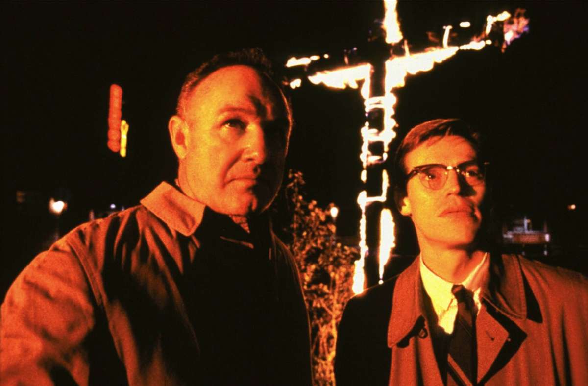 „Mississippi Burning“ (1988): Gene Hackman (links) und Willem Dafoe
