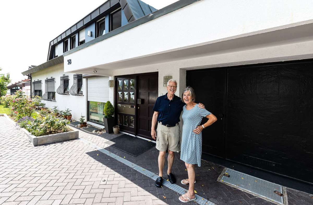 Imi und Willi Braumann leben seit 1998 in der Böblinger Beletage