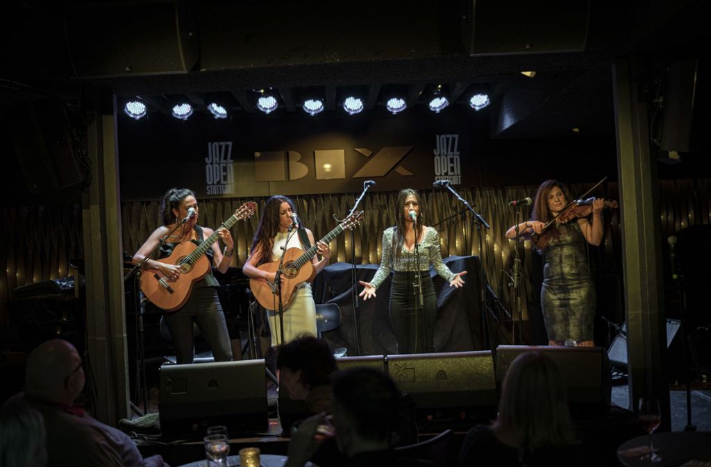 Die spanische Frauengruppe Las Migas im Jazzclub Bix