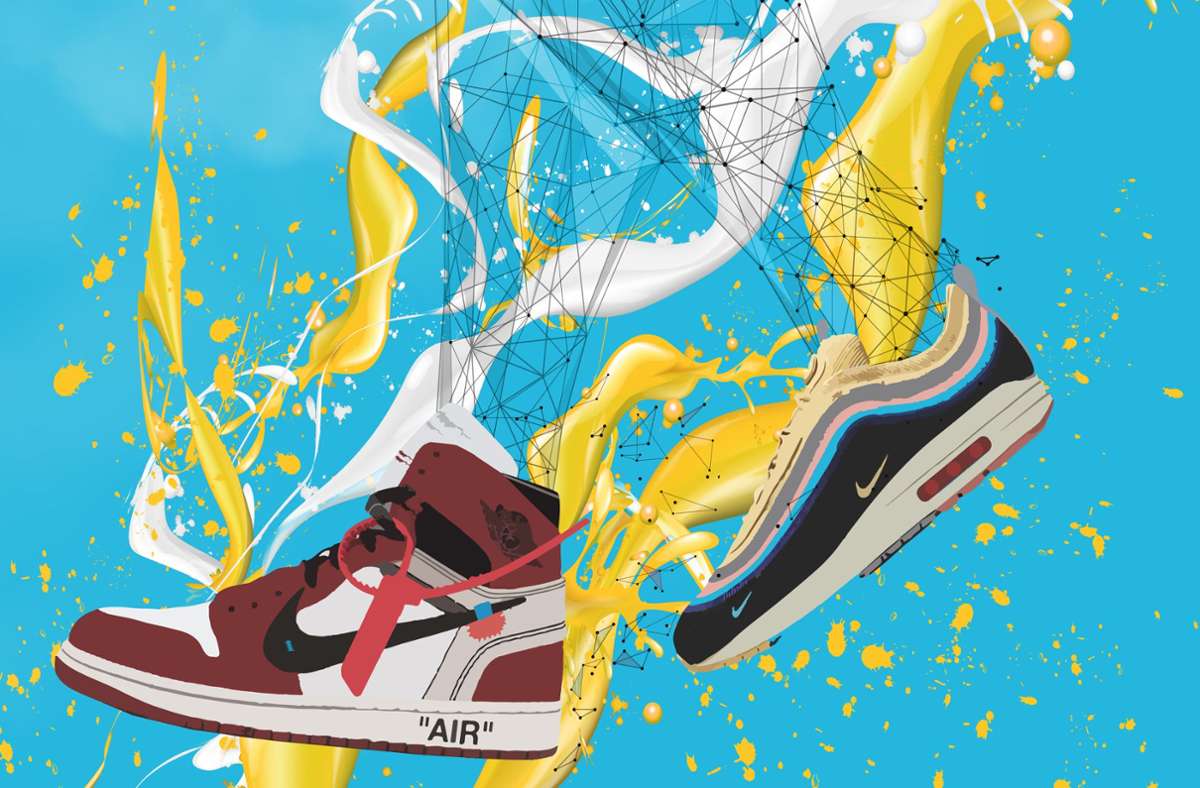 Begehrte Treter: Nike-Klassiker Off-White – Air Jordan 1 und Sean Wotherspoon - Air Max 1/97 (rechts)