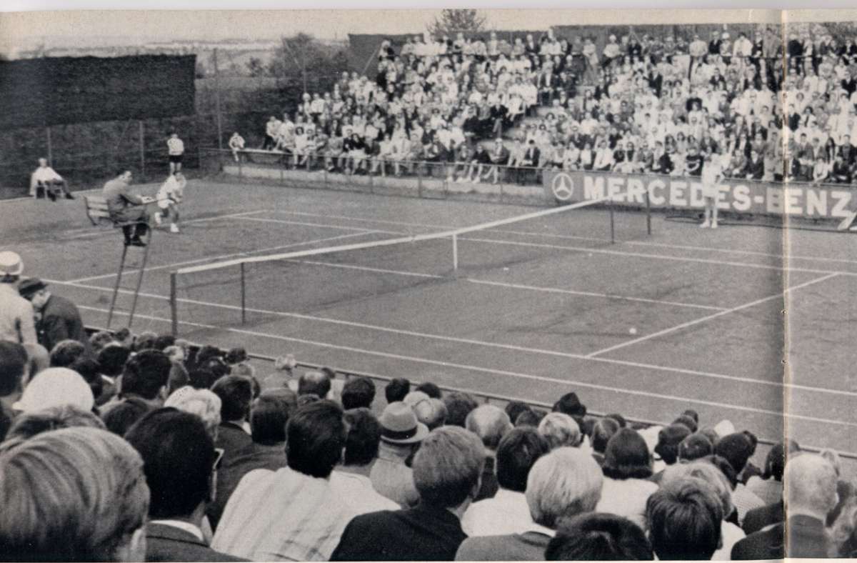Das Turnier zieht schon in den 60er Jahren die Massen an – lange, bevor Boris Becker und Steffi Graf den deutschen Tennis-Boom begründeten.