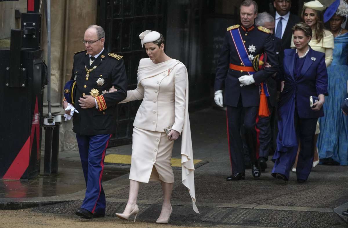 Fürst Albert II. und Fürstin Charlène von Monaco