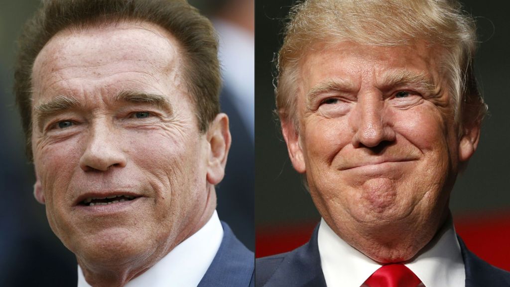 Trump gegen Schwarzenegger: Schlagabtausch zweier Reality-TV-Stars