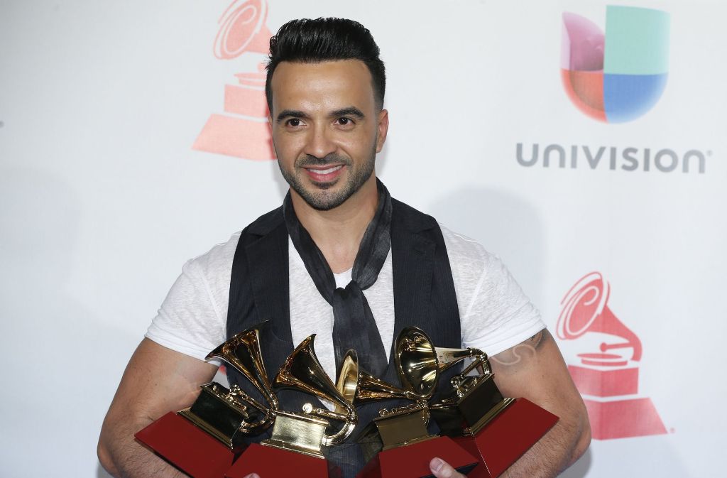 Der Sänger Luis Fonsi sahnte an dem Abend gleich vier Awards ab.