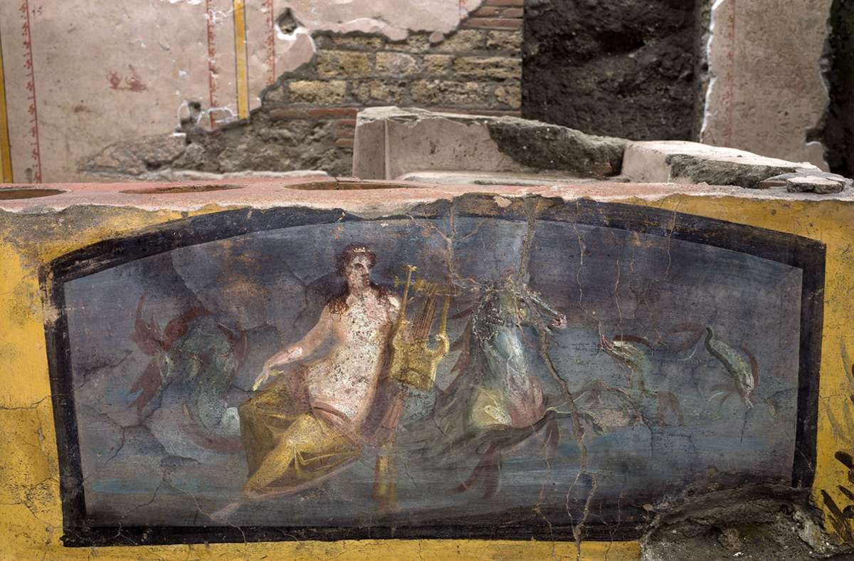 Pompeji war bei Ausbrüchen des Vesuvs im Jahr 79 nach Christus untergegangen.