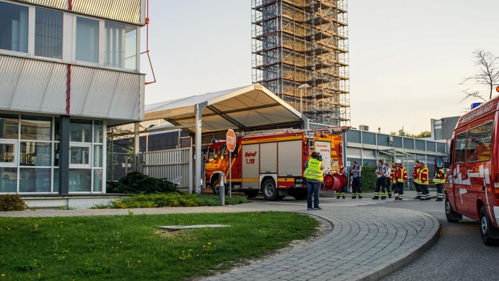 Großeinsatz in Weissach: Ammoniakalarm im Porsche-Entwicklungszentrum