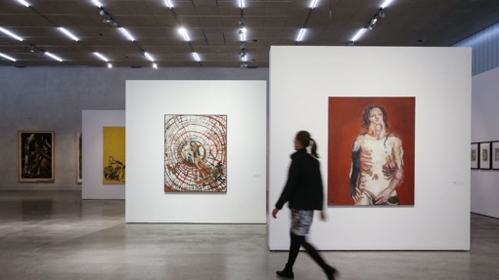 Ausstellung: Baselitz mal anders rum – ganz    von vorne