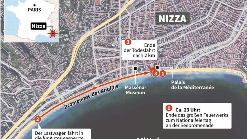 Terror in Nizza: Was wir wissen – und was nicht