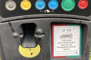 E-Autos verlieren Parkprivilegien