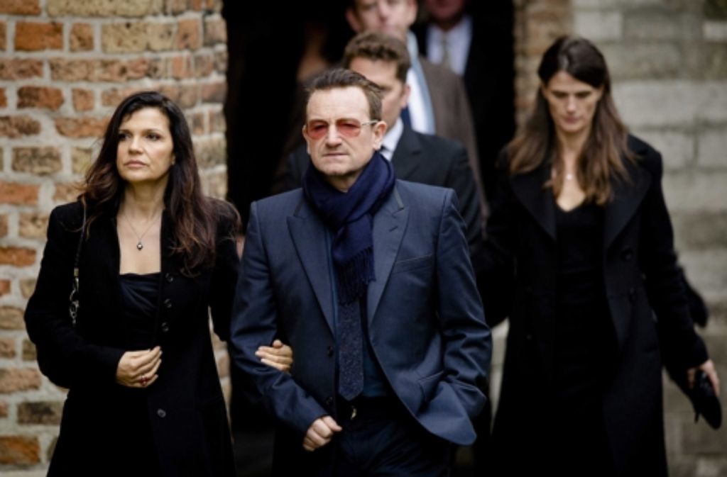 U2-Star Bono mit seiner Frau Ali