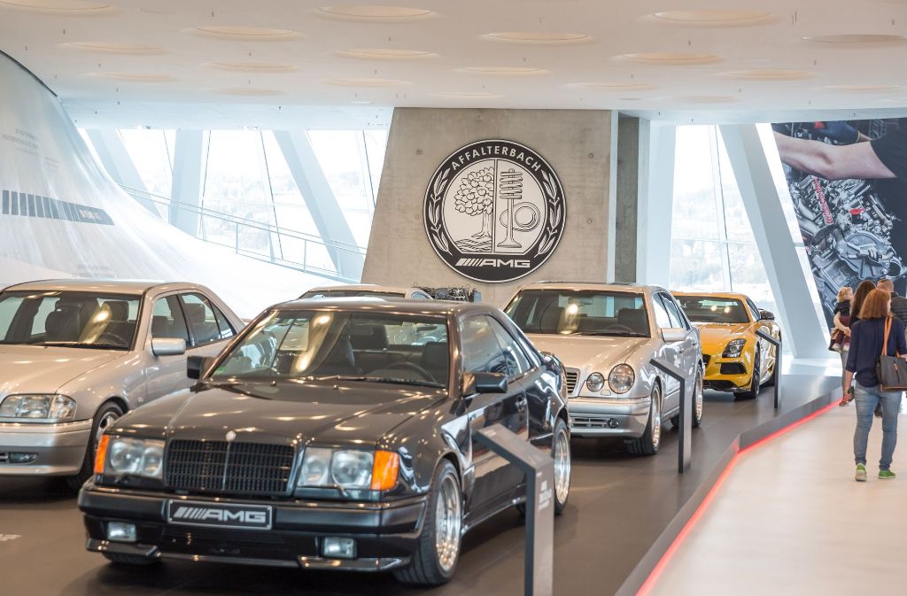Die Sonderausstellung im Mercedes-Benz-Museum auf Ebene 5.
