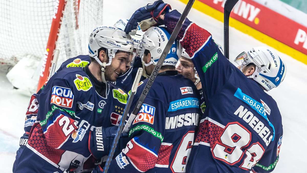 Eishockey: Sieg gegen Straubing: Eisbären Berlin stehen im DEL-Finale