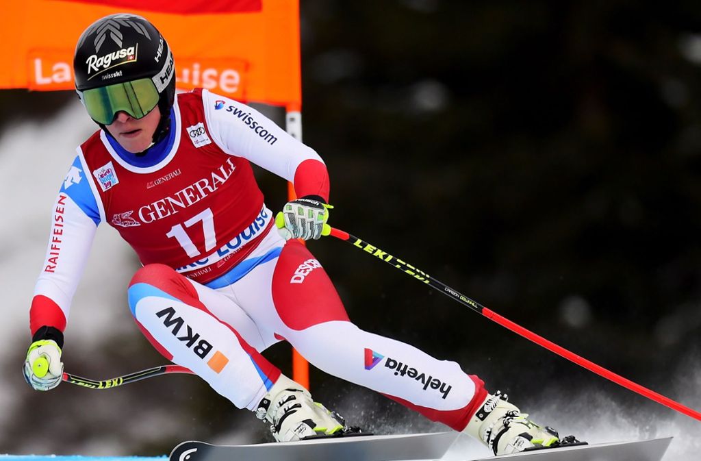Lara Gut: Die Allrounderin aus der Schweiz erlitt beim Training während der WM 2017 einen Kreuzbandriss. Aktuell ist sie wieder im Weltcup am Start.