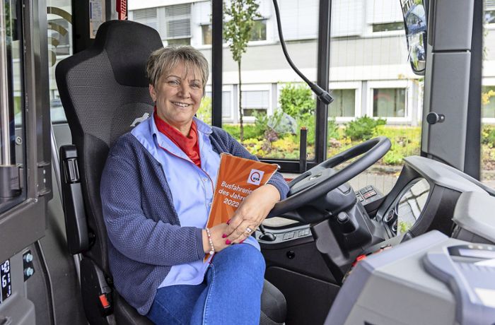 Zum dritten Mal Busfahrerin des Jahres
