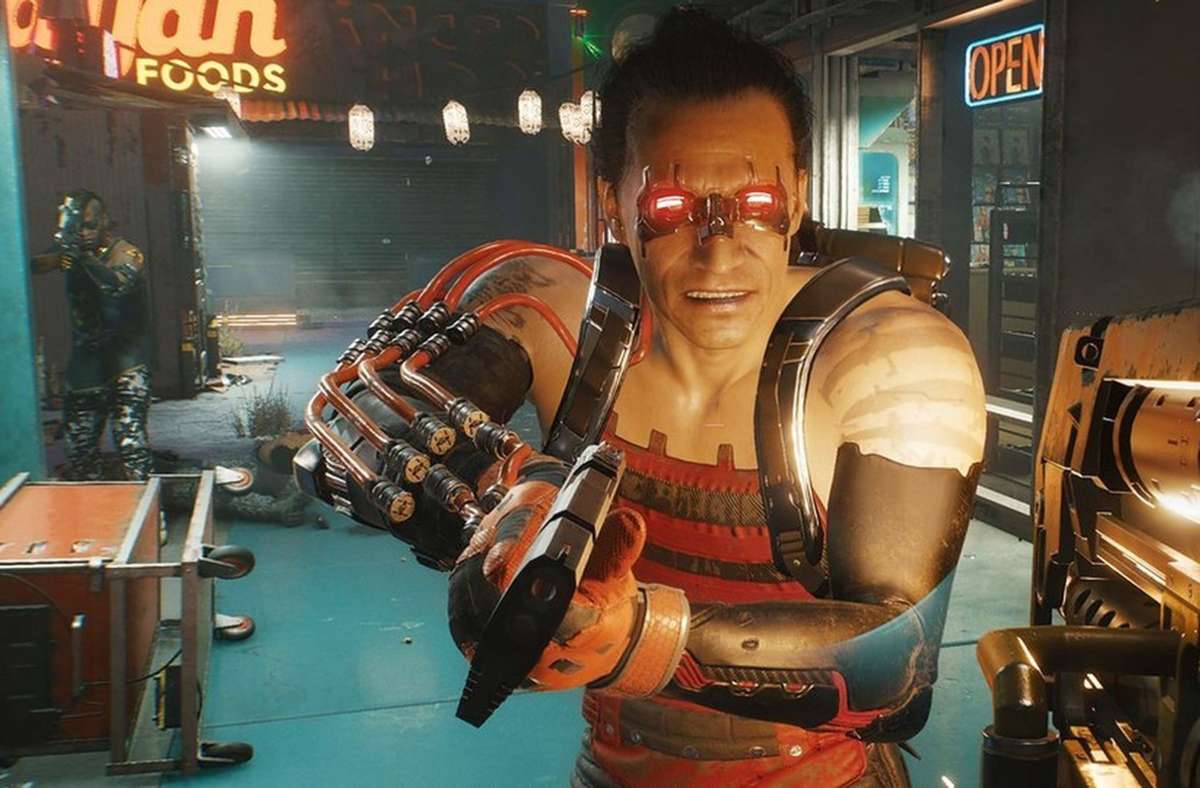 Die Spielwelt von „Cyberpunk 2077“ - gelegentliche Anleihen bei „Blade Runner“ nicht ausgeschlossen