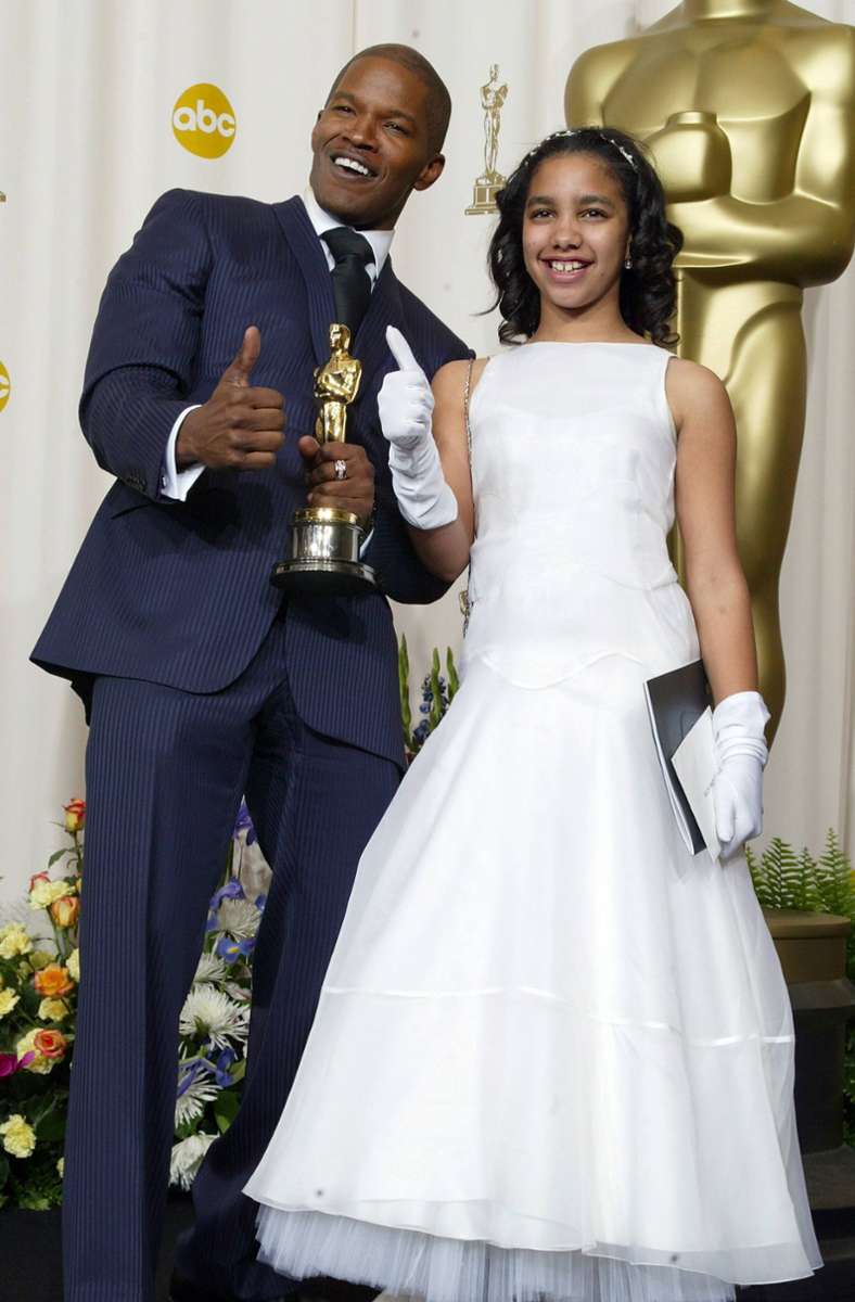 Als Jamie Foxx 2005 den Oscar als bester Nebendarsteller in „Ray“ gewann, hatte er seine Tochter Corinne dabei.