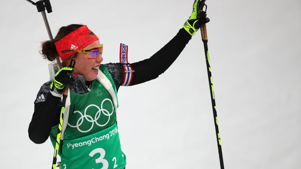 Biathlon bei Olympia 2018: Laura Dahlmeier und Co. verpassen Medaille in der Mixed-Staffel