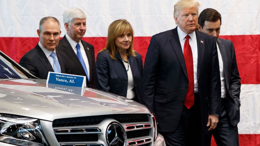 Pläne von Donald Trump: Autozölle würden Porsche und Mercedes treffen