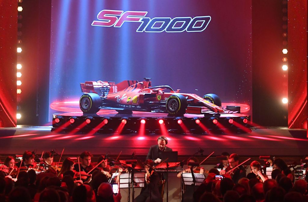 Der SF1000 der Scuderia Ferrari soll in der neuen Formel-1-Saison den Titelverteidiger Mercedes angreifen – vorgestellt wurde das Auto jedenfalls mit großem Getöse im Februar in Maranello.