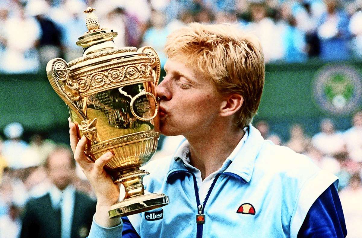 Boris Becker gewann dreimal das Turnier in Wimbledon, zweimal die Australian Open und einmal die US Open.