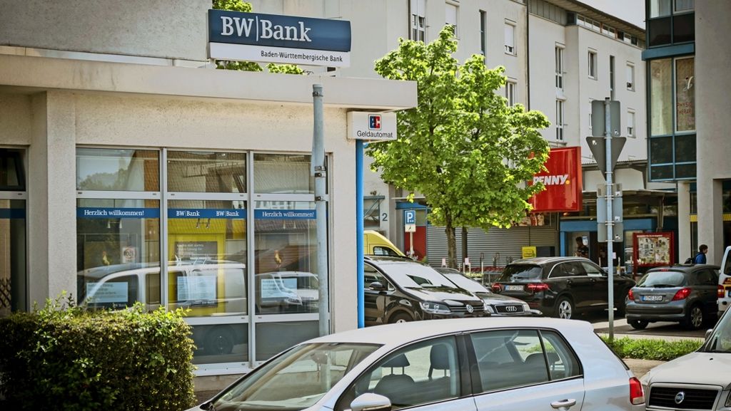 Einsparungen bei der BW-Bank: 18 Filialen müssen abspecken